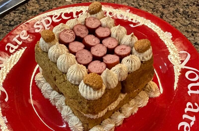 Doggie Birthday Cake